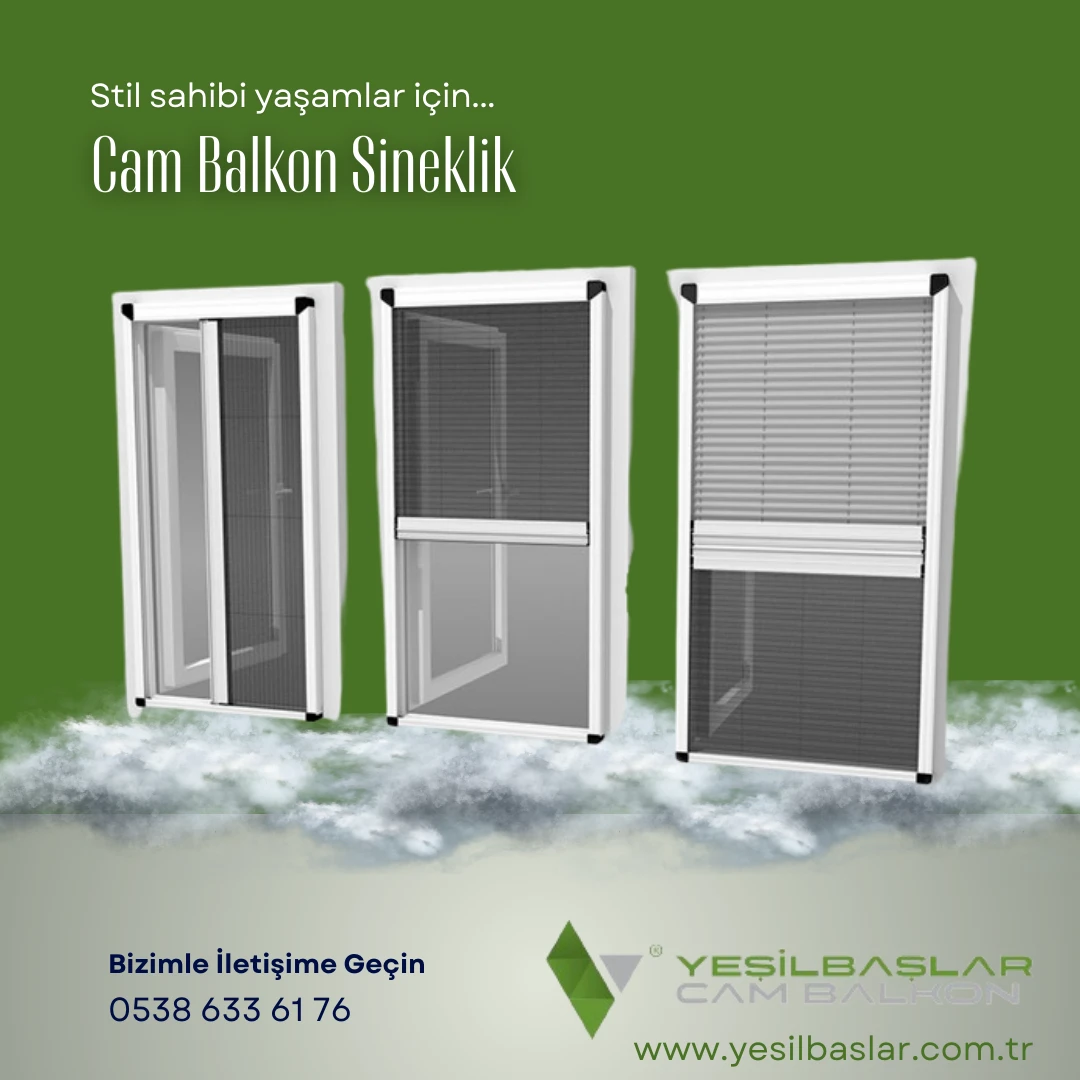 Cam Balkon Sineklik Cam Balkon Sineklik