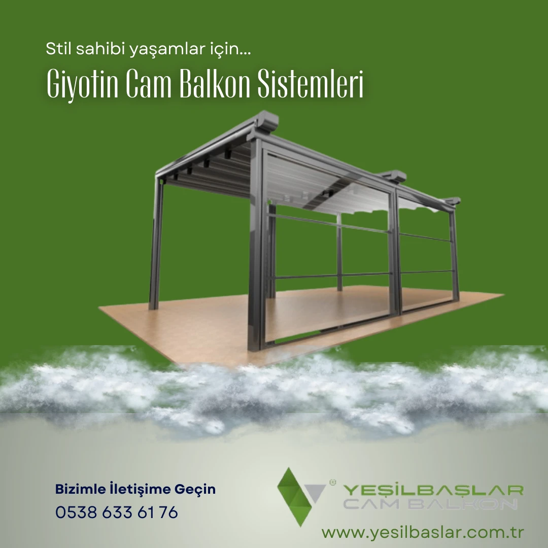 Giyotin Cam Balkon Giyotin Cam Balkon